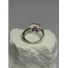 925 Sterling Silver Amethyst Ring Size 7.5