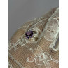 925 Sterling Silver Amethyst Ring Size 7.5