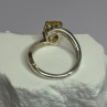 925 Sterling Silver Citrine Ring Size 8