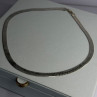 Italy Milor Elegant 925 Sterling Silver Flower Necklace Length 20 Inch