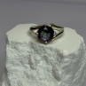 925 Sterling Silver Alexandrite Ring Size 7.5