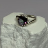 925 Sterling Silver Alexandrite Ring Size 7.5