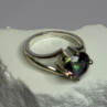 925 Sterling Silver Alexandrite Ring Size 7.5