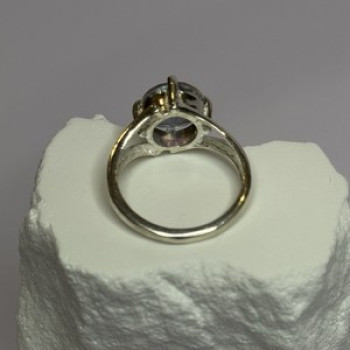 925 Sterling Silver Alexandrite Ring Size 7.5