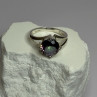 925 Sterling Silver Alexandrite Ring Size 7.5