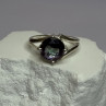 925 Sterling Silver Alexandrite Ring Size 7.5