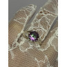 925 Sterling Silver Alexandrite Ring Size 7.5
