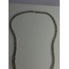 Beautiful Elegant 925 Sterling Silver Diamond Necklace Length 18 Inch
