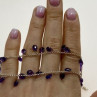 925 Sterling Silver Jewelry Glass Necklace