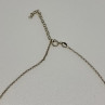 925 Sterling Silver Jewelry Glass Necklace