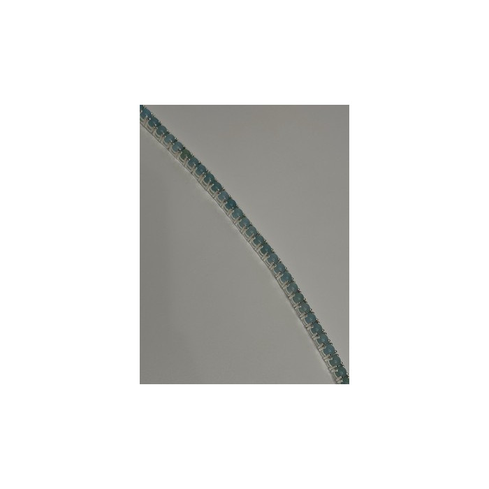 925 Sterling Silver Blue Moonstone Bracelet Length Min 7.5 Inch Max 8.5 Inch