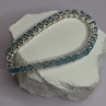 925 Sterling Silver Blue Moonstone Bracelet Length Min 7.5 Inch Max 8.5 Inch