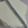 925 Sterling Silver Blue Moonstone Bracelet Length Min 7.5 Inch Max 8.5 Inch