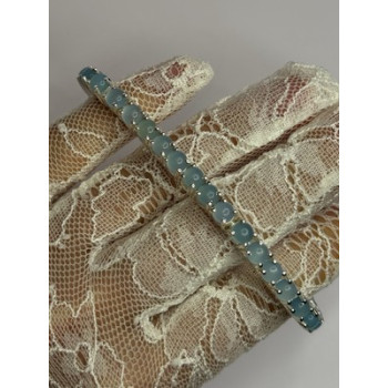 925 Sterling Silver Blue Moonstone Bracelet Length Min 7.5 Inch Max 8.5 Inch