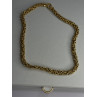 Italy 925 Sterling Silver Gold Plated Chain Necklace Length 18 Inch