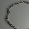 Beautiful 925 Sterling Silver Citrine & Beryl Necklace Length 18 Inch