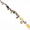 925 Sterling Silver Jewelry Glass Double Bracelet