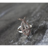 925 Sterling Silver Goshenite Ring Size 6.5