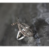 925 Sterling Silver Goshenite Ring Size 6.5