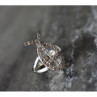 925 Sterling Silver Goshenite Ring Size 6.5