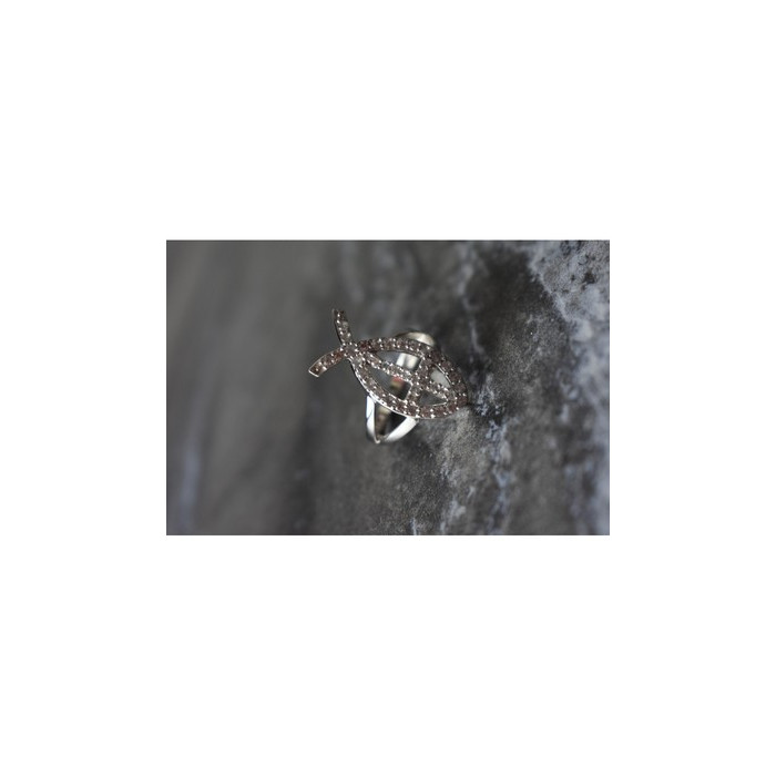 925 Sterling Silver Goshenite Ring Size 6.5