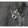 925 Sterling Silver Goshenite Ring Size 6.5