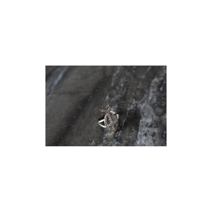 925 Sterling Silver Goshenite Ring Size 6.5