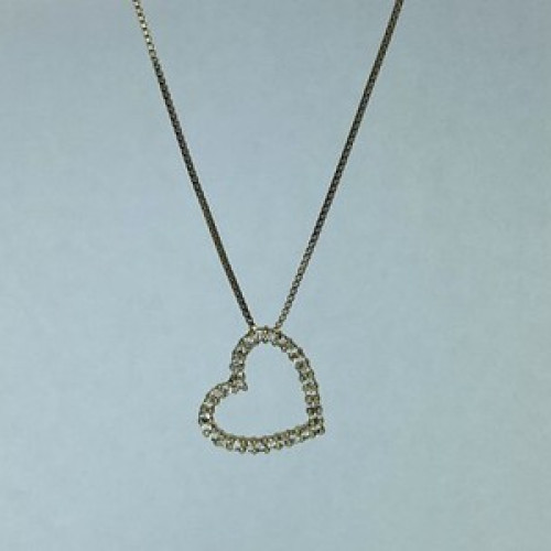 925 Sterling Silver Gold Plated CZ 