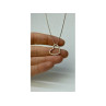 925 Sterling Silver Gold Plated CZ 
