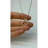 925 Sterling Silver Gold Plated CZ 