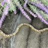 925 Sterling Silver Gold Plated Blue Spinel Bracelet