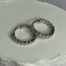 925 Sterling Silver CZ Earrings Length 0.7 Inch