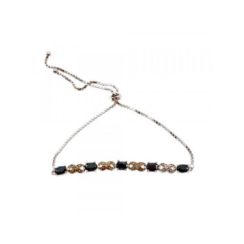 925 Sterling Silver Spinel Bracelet