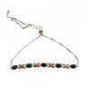 925 Sterling Silver Spinel Bracelet