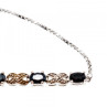 925 Sterling Silver Spinel Bracelet