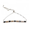 925 Sterling Silver Spinel Bracelet