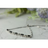925 Sterling Silver Spinel Bracelet