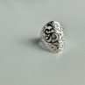 925 Sterling Silver Openwork Ring Size 7