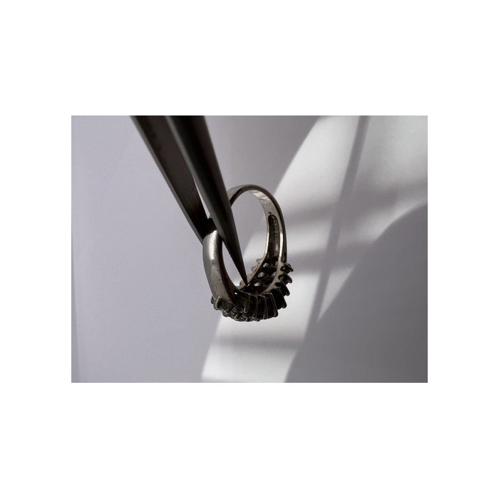 925 Sterling Silver CZ Ring Size 7