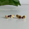 925 Sterling Silver Gold Plated Agate 