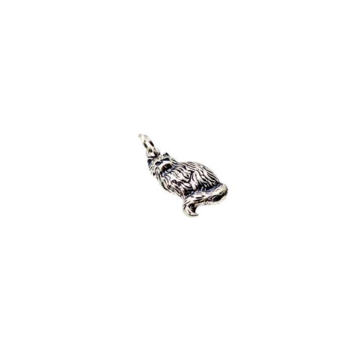 925 Sterling Silver Cat Pendant