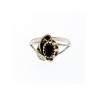 Vintage 925 Sterling Silver Garnet Pyrope Ring Size 6.5