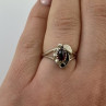 Vintage 925 Sterling Silver Garnet Pyrope Ring Size 6.5