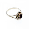 Vintage 925 Sterling Silver Garnet Pyrope Ring Size 6.5