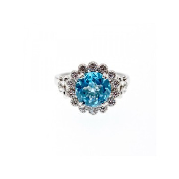 925 Sterling Silver CZ 