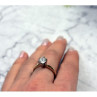 Gold Plated (18K) Ring With CZ Size 8