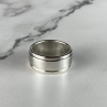 925 Sterling Silver Spinner Ring Size 6.5