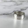 925 Sterling Silver Spinner Ring Size 6.5