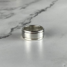 925 Sterling Silver Spinner Ring Size 6.5