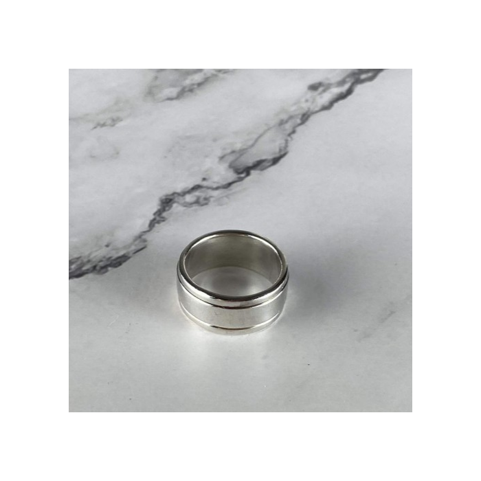 925 Sterling Silver Spinner Ring Size 6.5